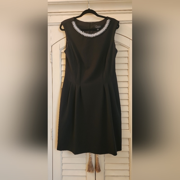 Festive,  Sexy, Lil Black Dress by Connected Apparel, Sz 12 - Picture 3 of 16
